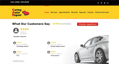 Desktop Screenshot of caringautorepair.com